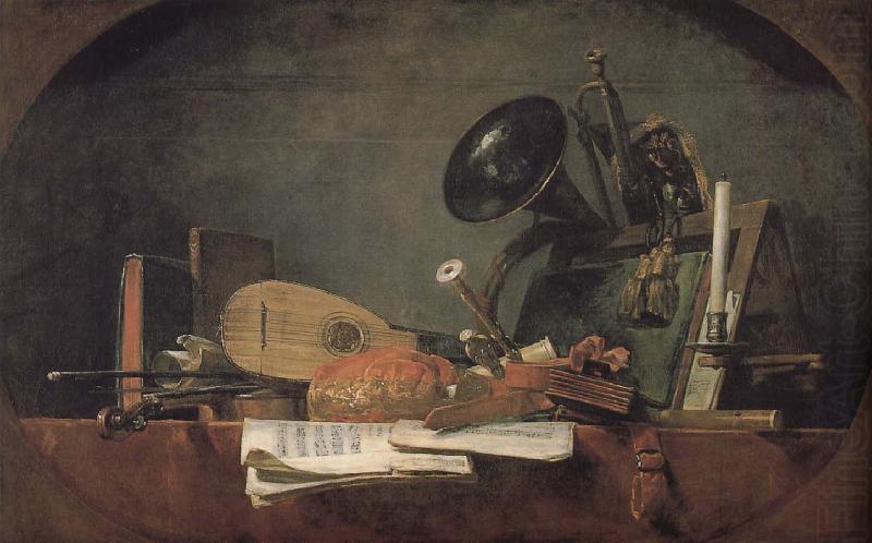 Jean Baptiste Simeon Chardin Instruments china oil painting image